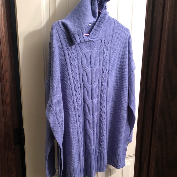 Penningtons Sweaters - Penningtons Lavender Cable Turtleneck Sweater